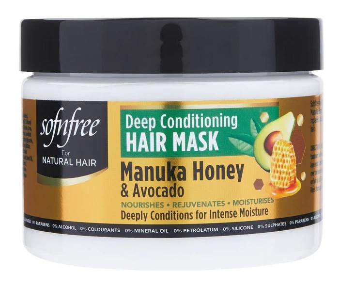 Soft n free Deep Conditioning Hair Mask With Manuka Honey & Avocado 0