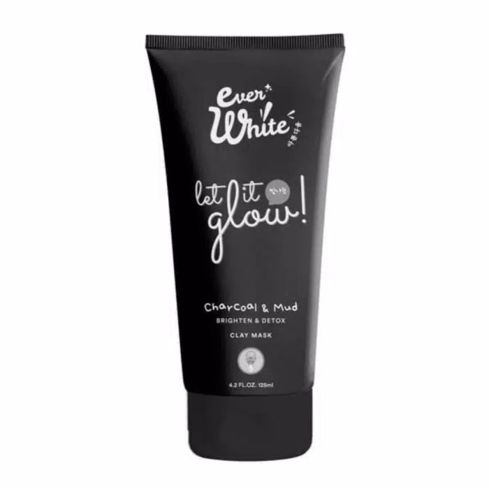 Ever White Let It Glow Charcoal & Mud Clay Mask