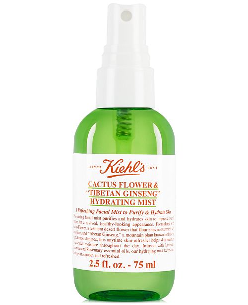 Kiehl’s Cactus Flower & Tibetan Ginseng Hydrating Mist