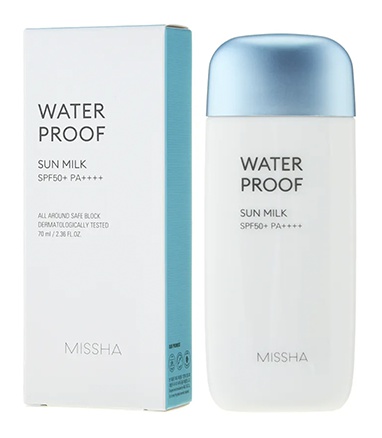 Missha All Around Safe Block Waterproof Sun Milk