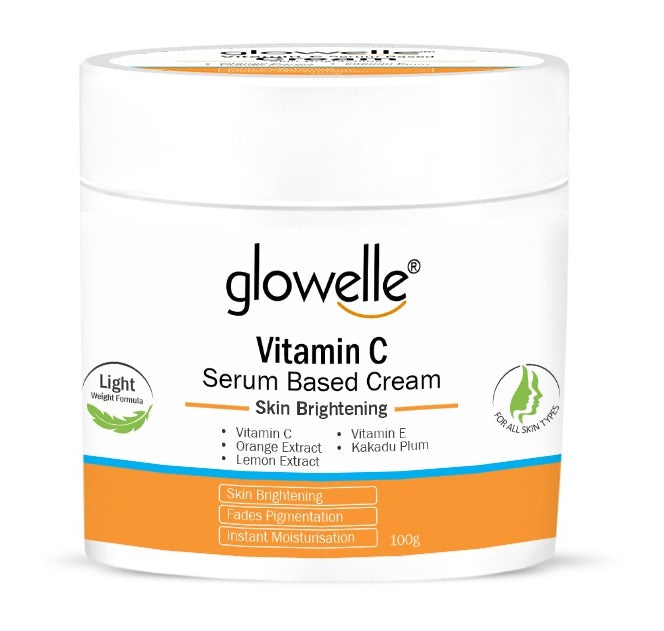 Glowelle by AARYANVEDA Vitamin C Serum Based Cream