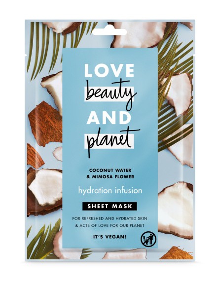 Love beauty and planet Hydration Infusion Face Sheet Mask