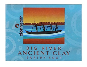 Zion Health Ancient Clay Earthy Soap, Big River