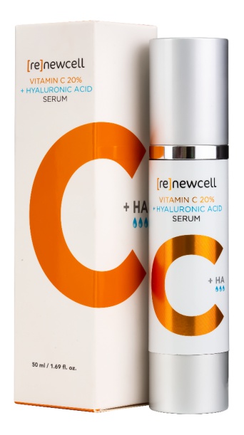 Renewcell Cosmedica Vitamin C 20 % + Hyaluronic Acid Serum