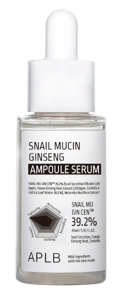 APLB Snail Mucin Ginseng Ampoule Serum