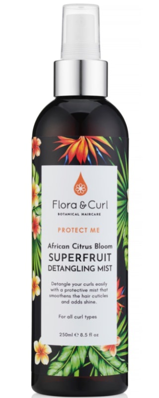 Flora & Curl African Citrus Superfruit Detangling Mist