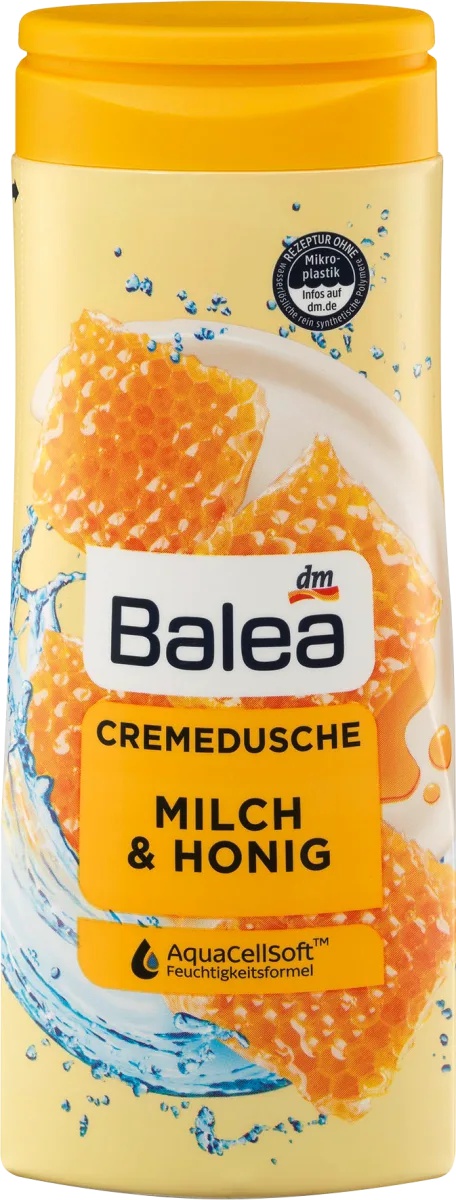 Balea Cremedusche Milch & Honig