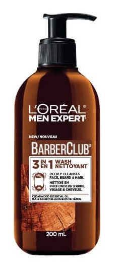 L'Oreal Barberclub 3-In-1 Beard, Face, & Hair Wash