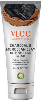 VLCC Charcoal And Moroccan Clay Deep Purifying Scrub