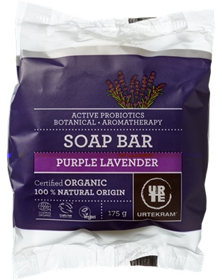 Urtekram Purple Lavender Soap Bar