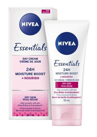 Nivea Essentials 24H Moisture Boost + Nourish Day Cream