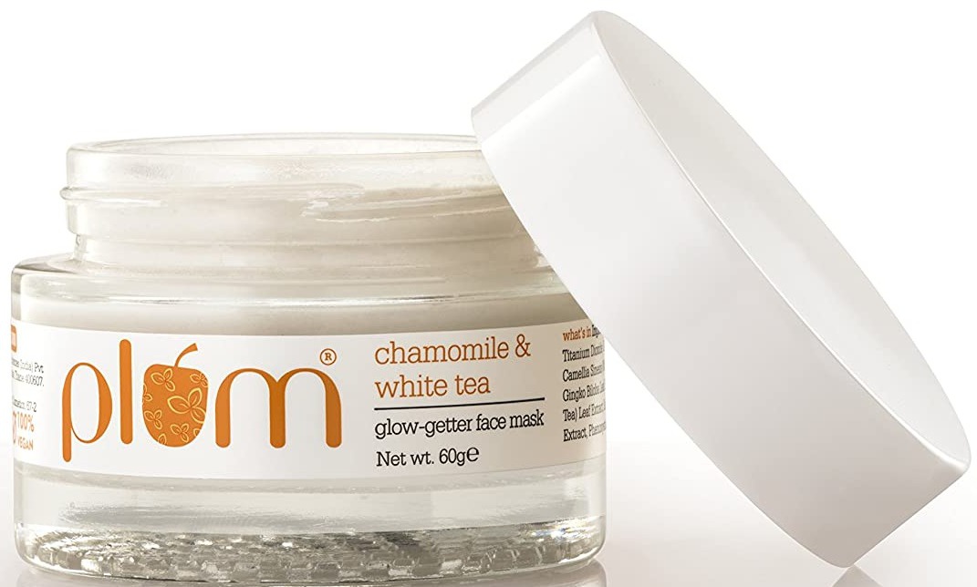 PLUM Chamomile & White Tea Glow-Getter Face Mask