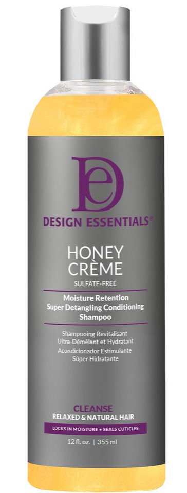 Design Essentials Honey Creme Moisture Retention Super Detangling Conditioning Shampoo