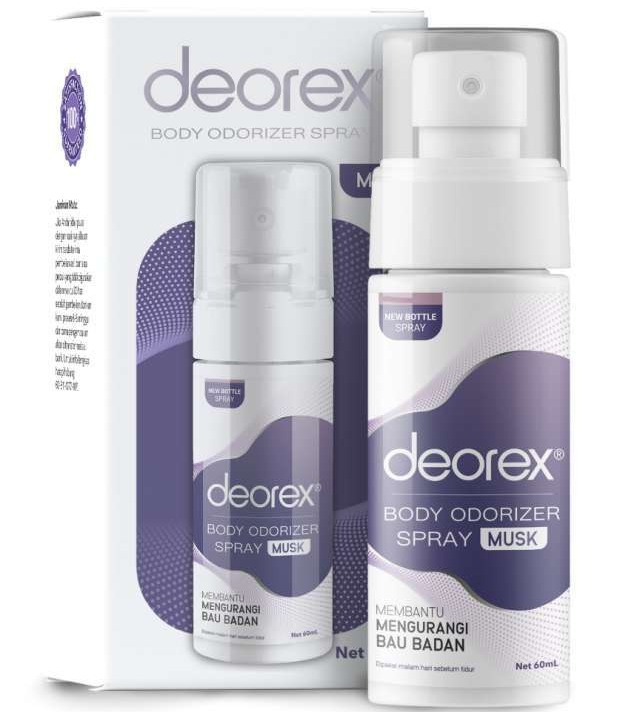 Deorex Body Odorizer Spray, Musk