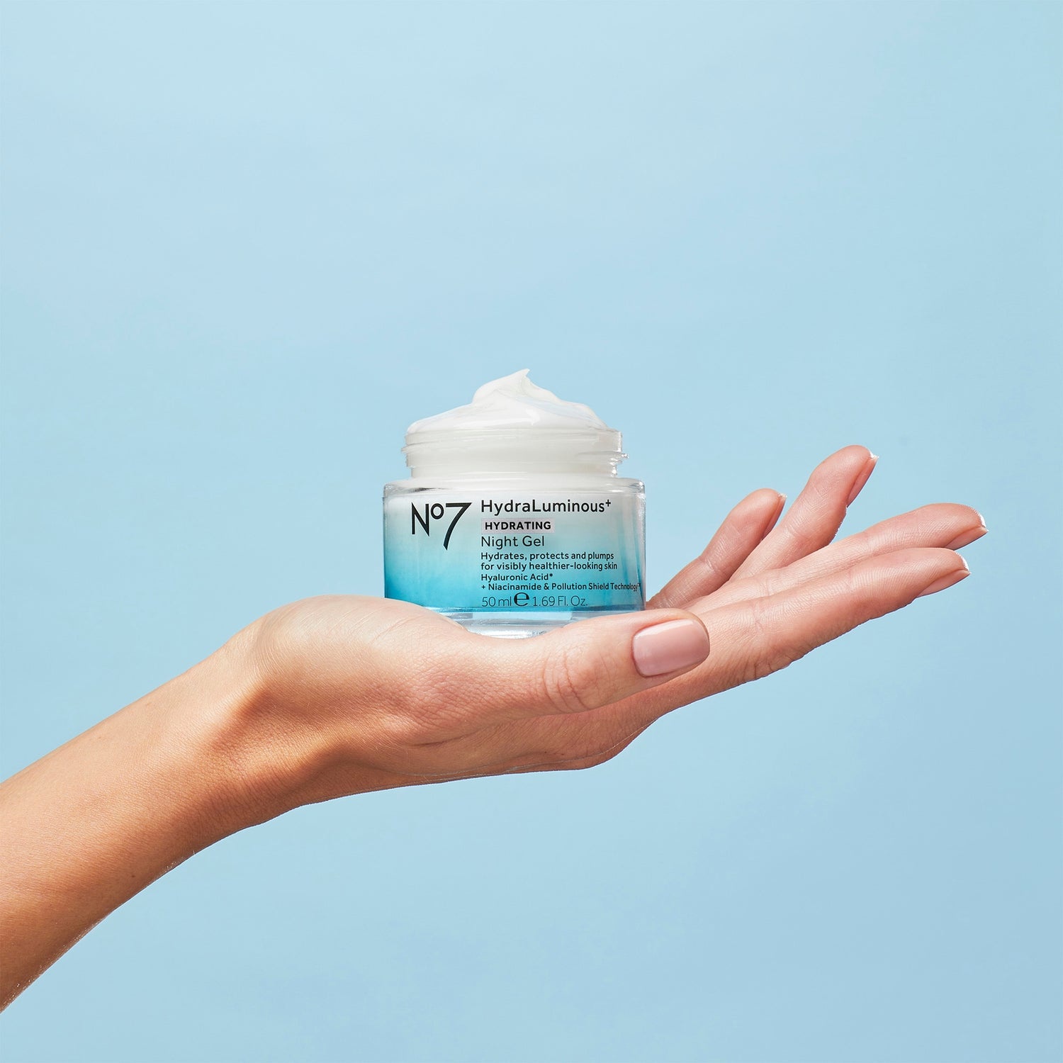 No7 Laboratories No7 Hydraluminous+ Hydrating Day Gel Moisturizer