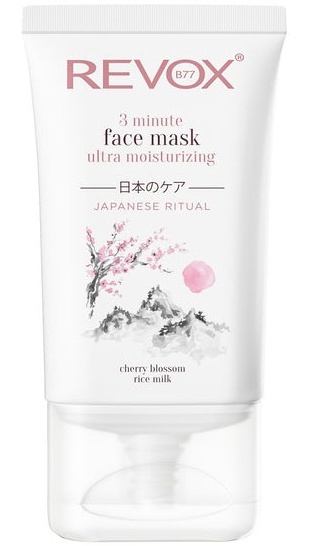 Revox Japanese Ritual 3 Minute Face Mask Ultra Moisturizing