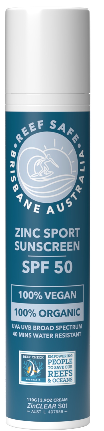 Reefsafe Reef Safe Zinc Sport Sunscreen SPF50