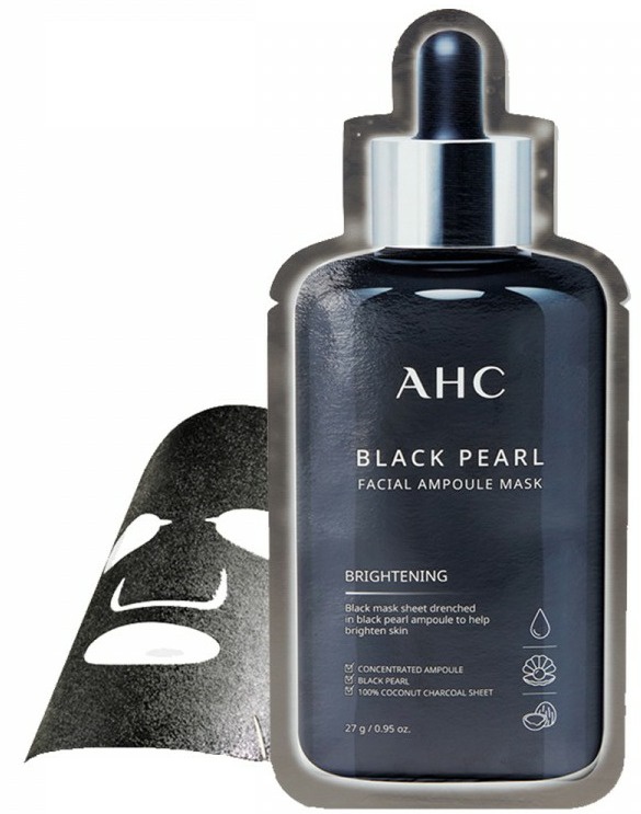 AHC Black Pearl Facial Ampoule Mask