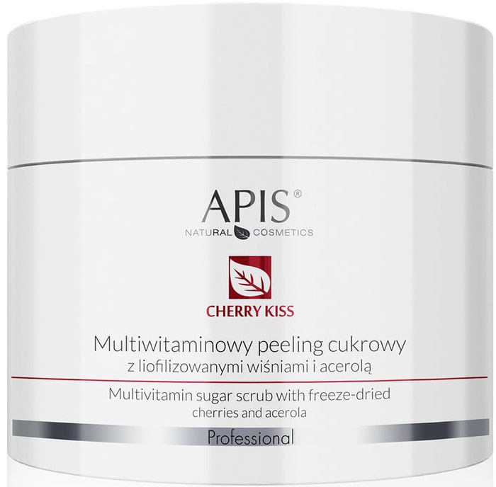 APIS Professional Cherry Kiss Multivitamin Sugar Scrub