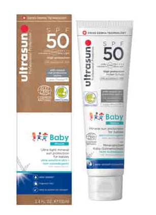 Ultrasun Baby Mineral Sunscreen SPF 50 PA++++