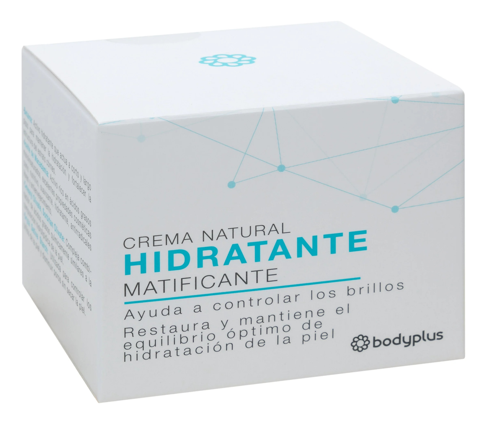 Bodyplus Crema Natural Hidratante Matificante