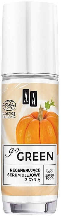 AA Go Green Regenerating Oil Serum With Pumpkin