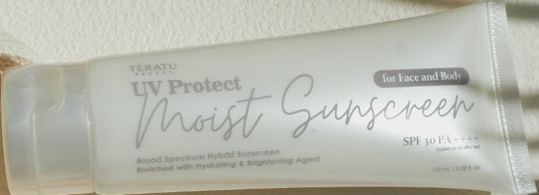 Teratu Beauty UV Protect Moist Sunscreen SPF 30