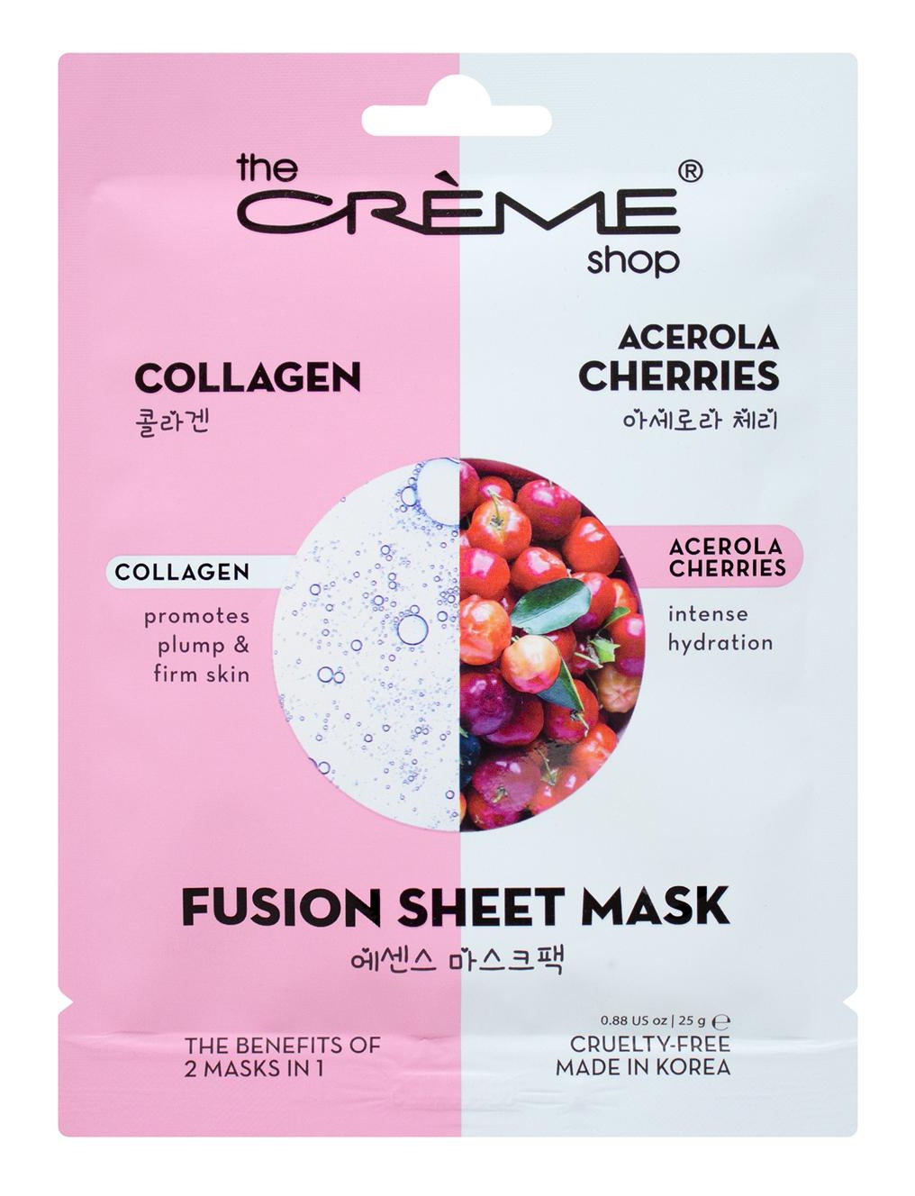 The Creme Shop Collagen & Acerola Cherry Fusion Sheet Mask