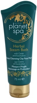Avon Planet Spa Herbal Steam Bath Deep Cleansing Clay Face Mask
