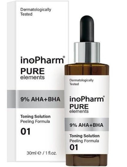 InoPharm Face Peeling With 9% AHA + BHA  Serum