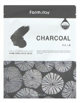 Farmstay Visible Difference Sheet Mask Charcoal