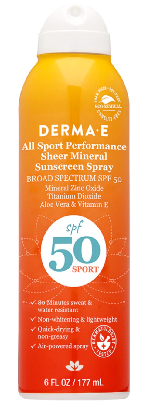 Derma E All Sport Spray Mineral Sunscreen