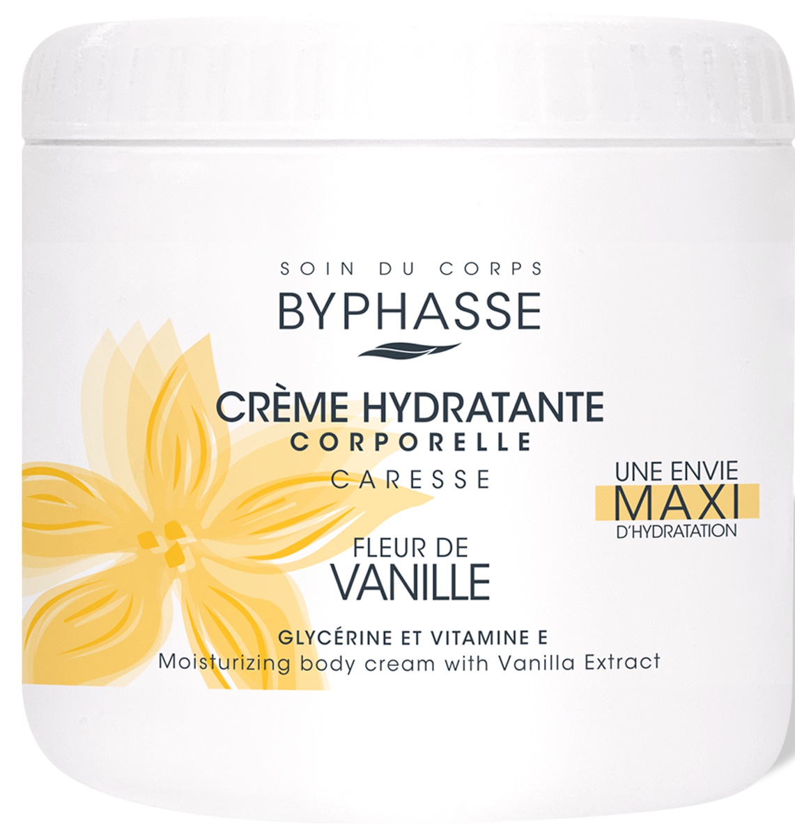 Byphasse Caresse Moisturizing Body Cream Vanilla