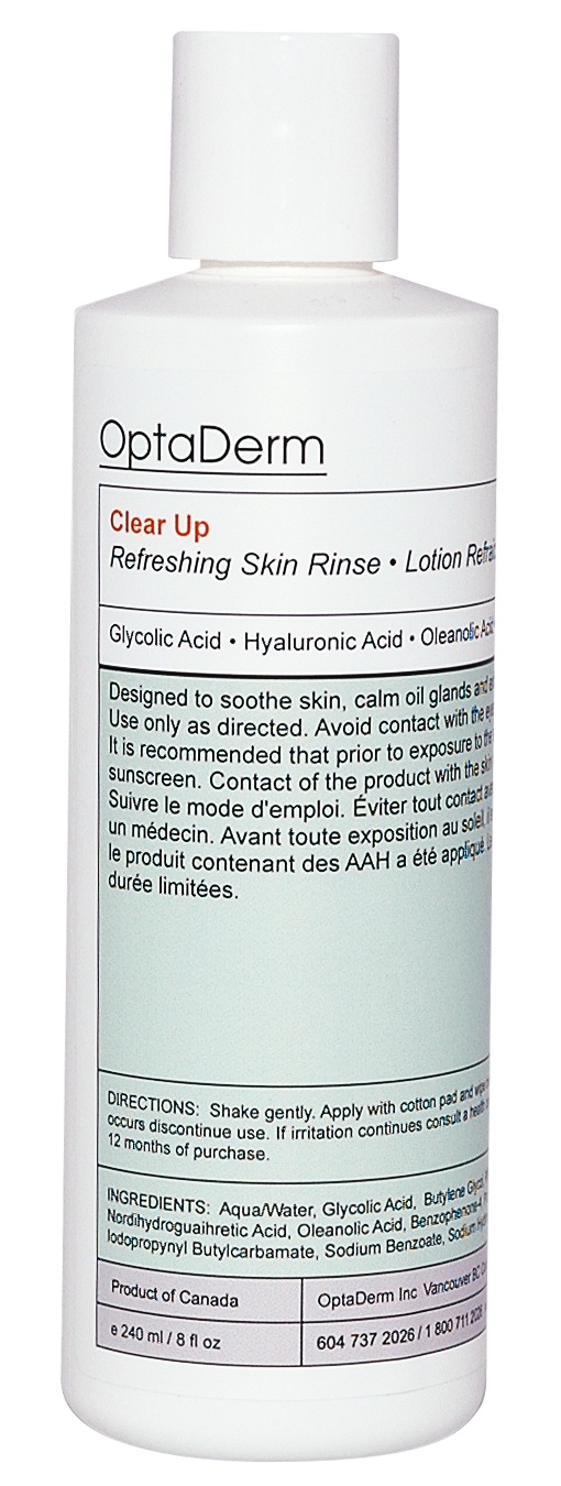 Optaderm Clear Up Refreshing Skin Rinse