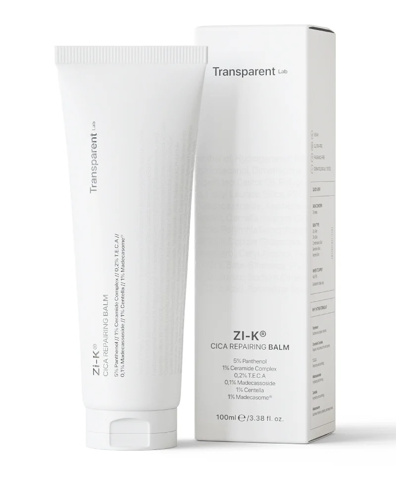 Transparent lab Zi-k® Cica Repairing Balm