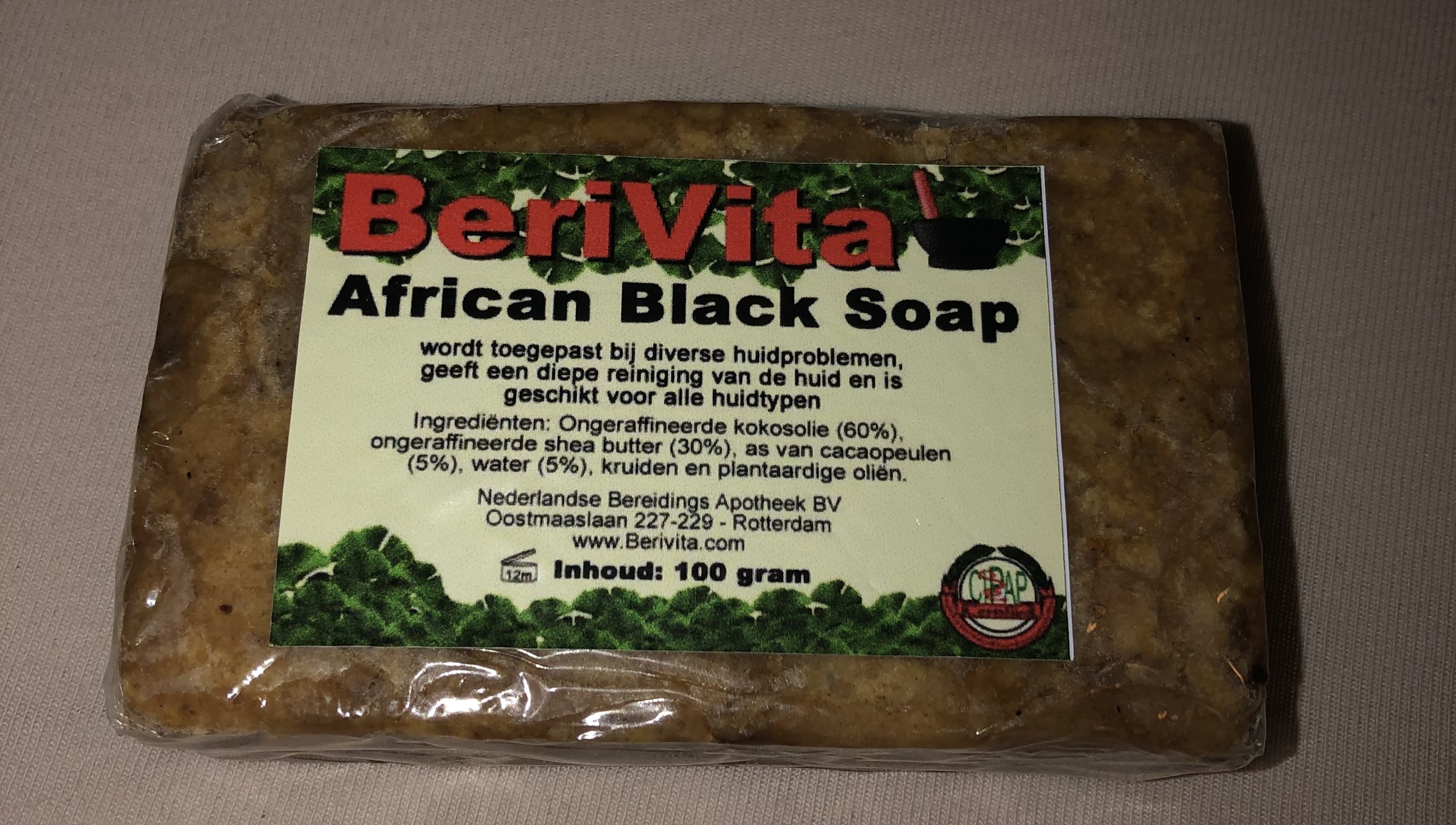 BeriVita African Black Soap