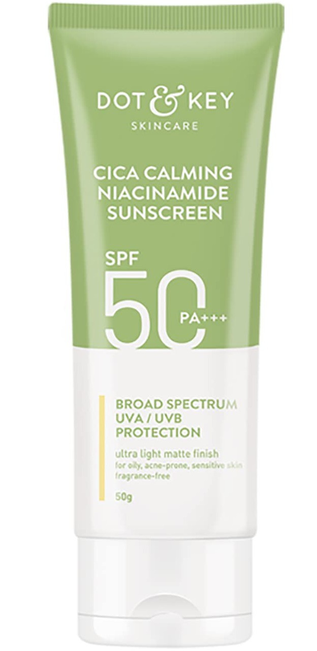 Dot And Key Cica Niacinamide Face Sunscreen Spf 50 Pa Ingredients Explained
