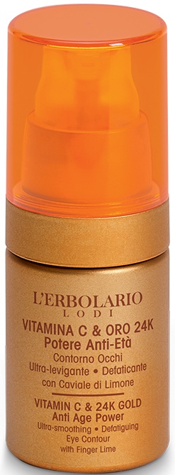L'Erbolario Eye Contour Vitamin C & 24k Gold