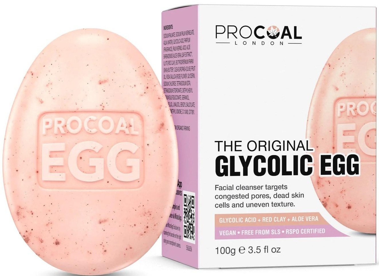ProCoal Glycolic Egg Cleanser