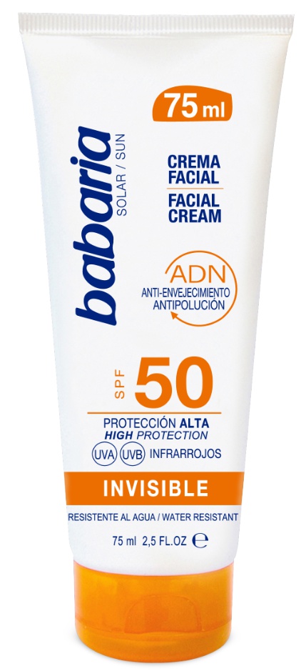 Babaria SPF50 Invisible Facial Cream