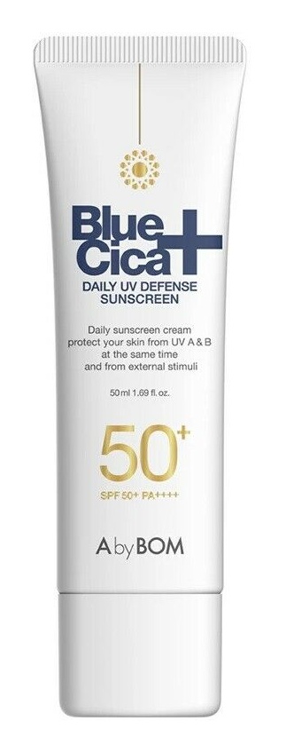 A. By Bom Blue Cica+ Daily UV Defense Sunscreen