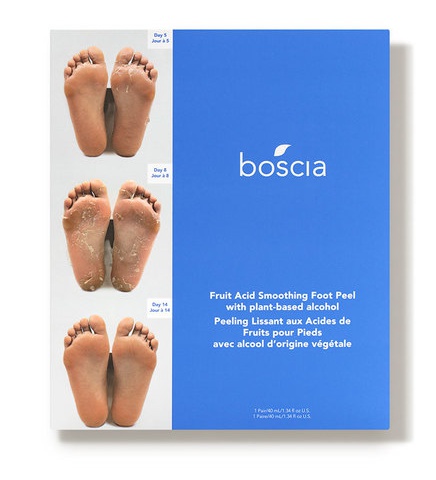 BOSCIA Fruit Acid Smoothing Foot Peel With Plant-Based Alcohol