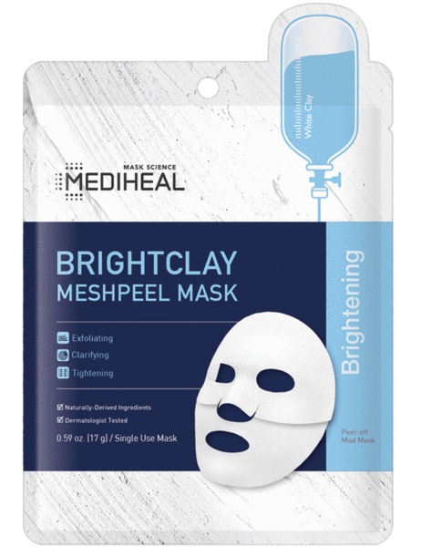 Mediheal Brightclay Meshpeel Mask