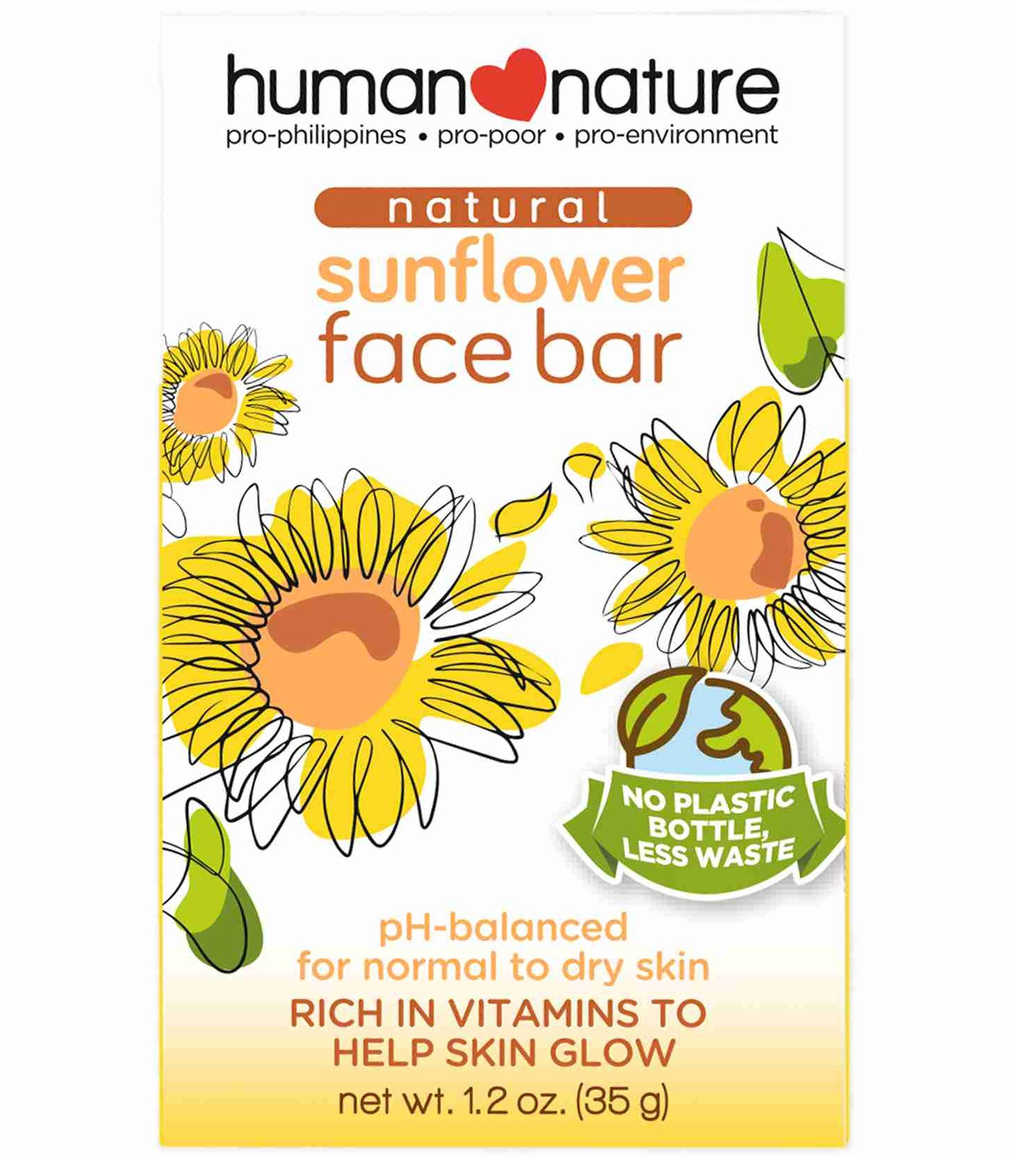 human  nature Human Nature Sunflower Face Bar