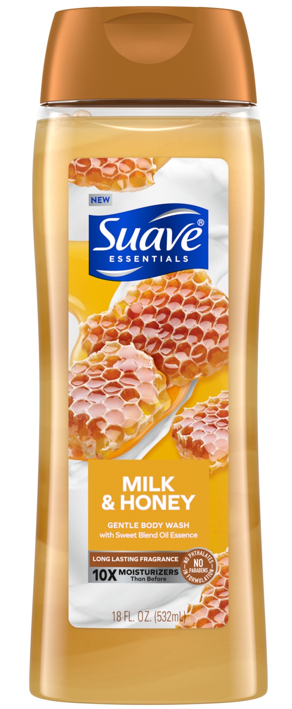Suave Milk & Honey Gentle Body Wash