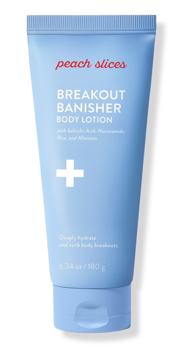 Peach slices Breakout Banisher Body Lotion