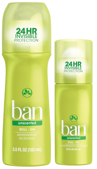 Ban Roll-On Antiperspirant Deodorant