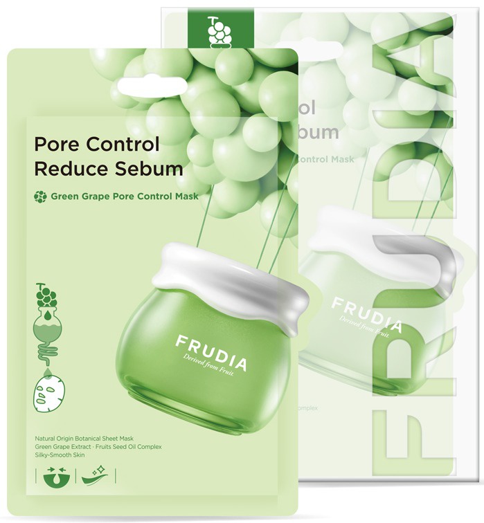 Frudia Pore Control Reduce Sebum Green Grape Pore Control Mask