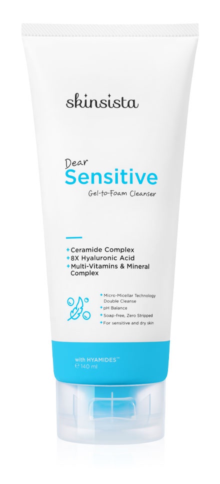 Skinsista Sensitive Gel To Foam Cleanser