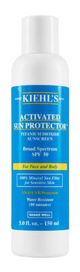 Kiehl’s Activated Sun Protector Mineral Sunscreen Spf 50